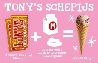Tony's Chocolonely schepijs